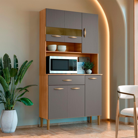Cozinha Compacta Vogue 6 Portas | Kits Paraná
