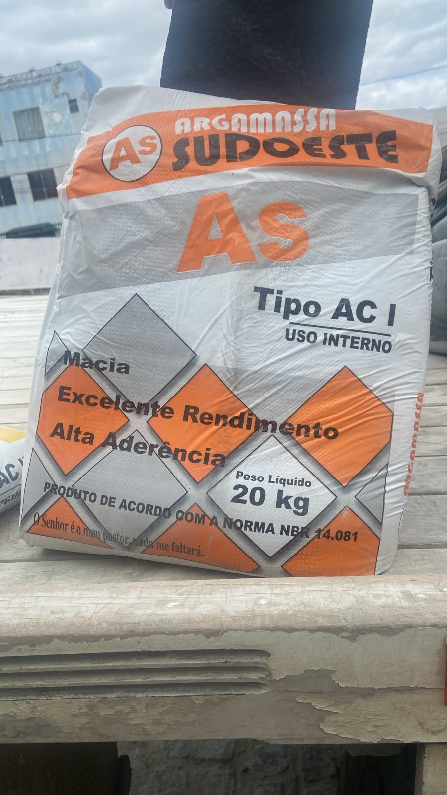 Argamassa Sudoerte Tipo AC I