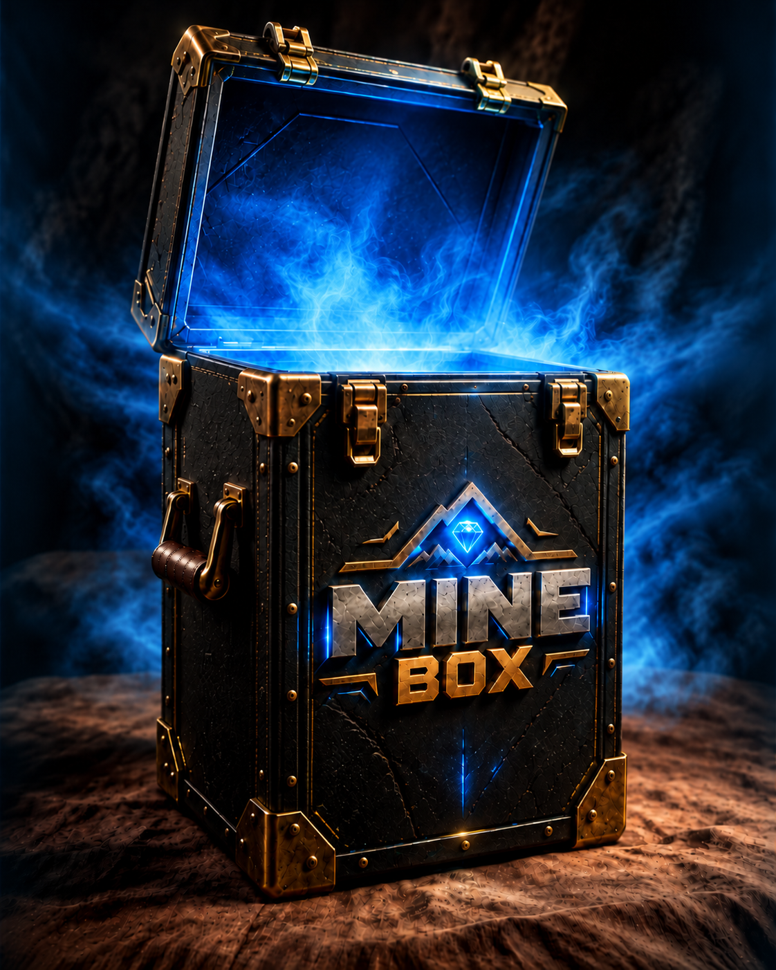 Mine Box Blue